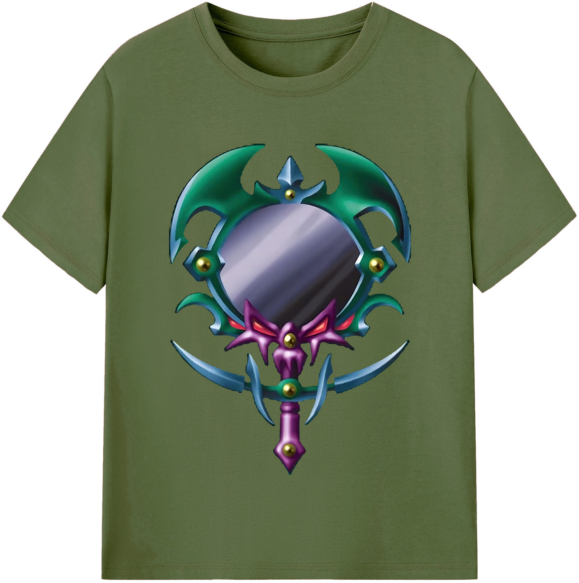 （画像用） 遊☆戯☆王 Yu-Gi-Oh! 綿100％半袖Tシャツ（フロントプリント）